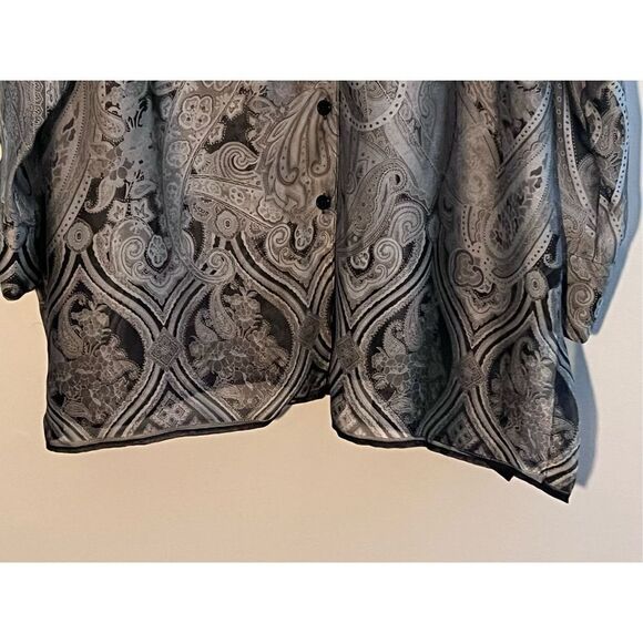 Designs & Co Lane Bryant Sheer Blouse, size 18/20 - Picture 13 of 15